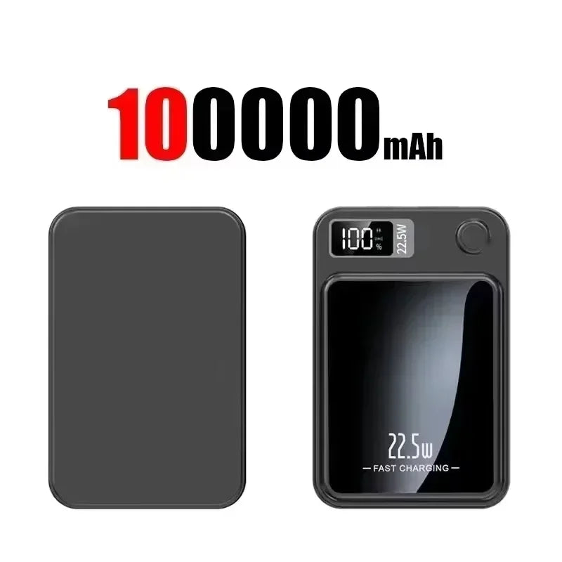 Lenovo Magnetic Power Bank 50000mAh Wireless Charger Super Fast Charging for Magsafe External Battery For iPhone 17/16/15/14/13