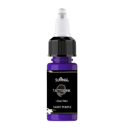 14-Color Tattoo Ink Set - 0.5oz Professional Pigments for Vibrant, Long-Lasting Body Art