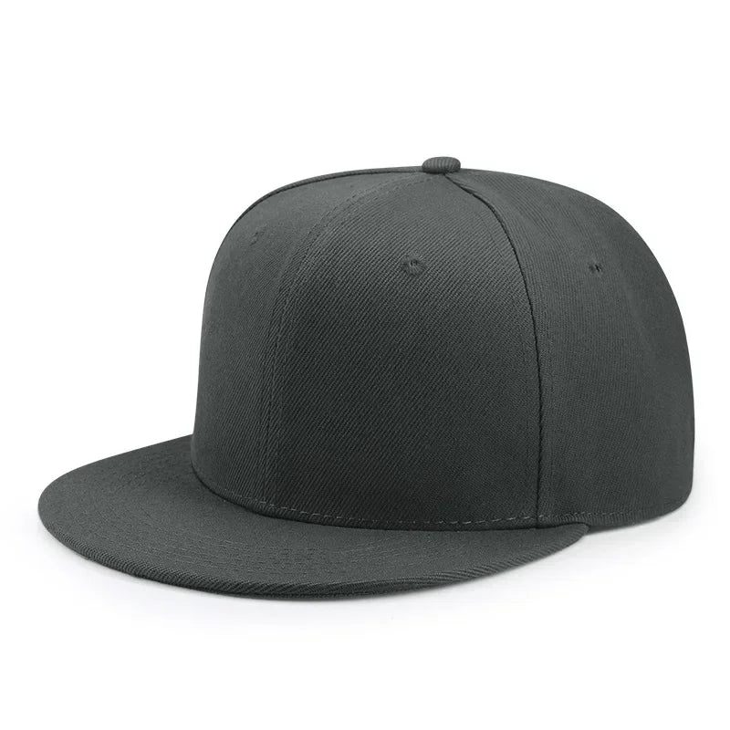 Big Bone Man Plus Size 64cm Baseball Caps Adult Flat Peak Hip Hop Fitted Hat Men Women Large Size Snapback Cap Size 60cm 62cm
