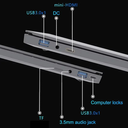 15.6' Intel Core I9 10980HK Laptop Computer Windows 11 Pro 16GB RAM 1TB 2TB SSD Notebook PC Portable Laptops Gaming Fingerprint