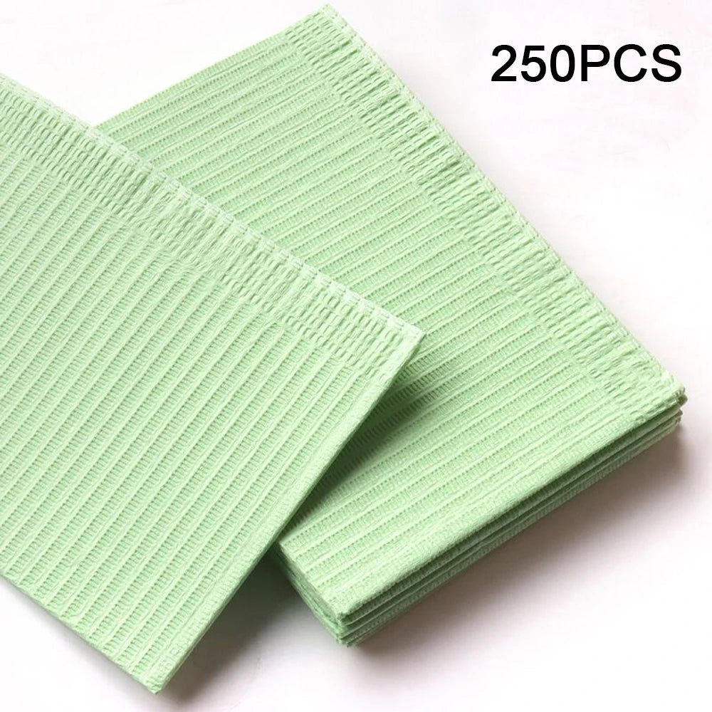 250/125/50/20pcs Black Tattoo Cleaning Wipes Pad Disposable Dental Piercing Bibs Waterproof Sheets Paper Tattoo Accessories