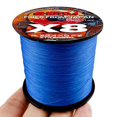 GHOTDA 8 Braided Fishing Line 100M Advanced Braid 8 Strands 0.14mm-0.55mm 18-78lb Multifilament PE Lure Line Braided Line