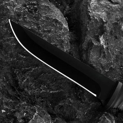 Outdoor Knife With Sharp And High-Hardness Blade For Cutting Ropes. Portable Camping Knife. Compact Straight Knife. Versatile Mu