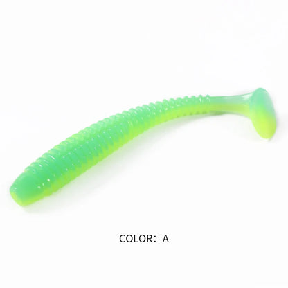 Supercontinent Impact Ring Shad Fishing Lure Soft 63mm 80mm 97mm Plastics Baits Swimbait Jigging Lure Artificial Baits