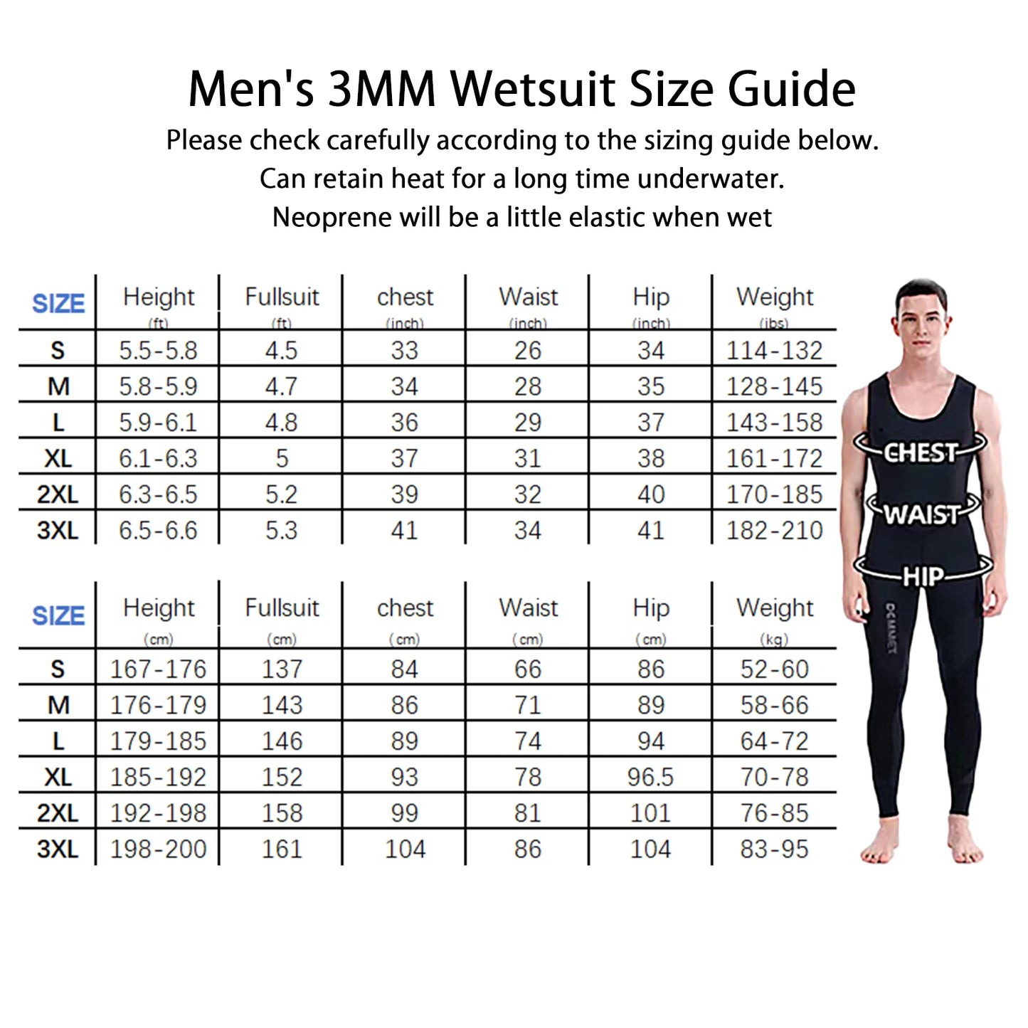 HOT Camouflage Long Sleeve Fission Hooded 2 Pieces Of 1.5/3MM Neoprene Submersible Suit For Men Keep Warm Waterproof Diving Suit