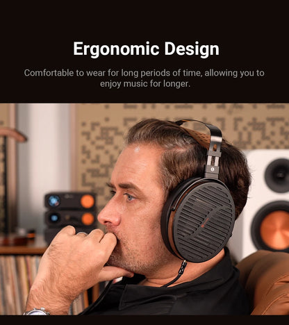Fosi Audio i5 öppna over-ear-hörlurar med 97 mm planmagnetiska element