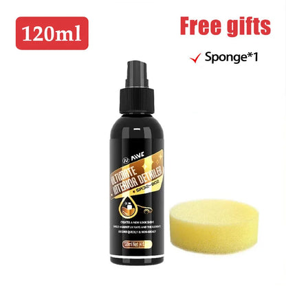 AIVC Interior Detailer Leather plastic Rubber Dressing Ceramic Black Shine Trim Restorer Car Auto Polish Cleaning Products