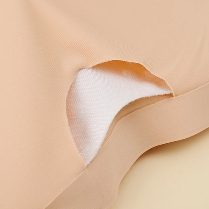 Ice Silk Strapless Bra Girls Seamless Crop Tube Top Bralette for Women Sexy Soft Bras Large Size Bustier Tops Summer Underwear