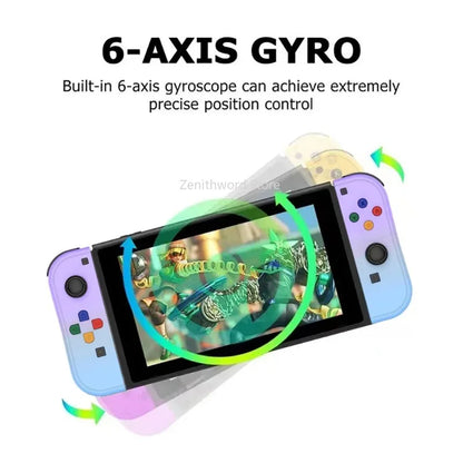 Multicolor Joycons Controller For Switch/Lite/Oled Wireless Gamepad With Vibration Joypad Controller Video Game Console
