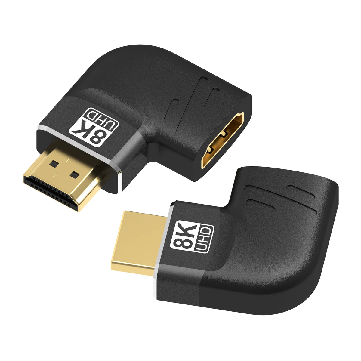 HDMI 2.1-adapter med 90° eller 270° vinkel – 8K 60 Hz