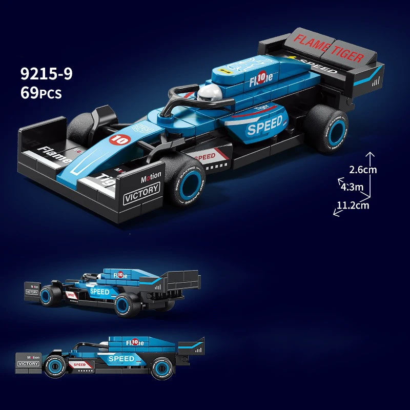 MOC Racerbil Byggklossar – LEGO-kompatibel ABS Rally Supersportbil 12 Modeller CE EN71 Jul Present 14+ år 2026