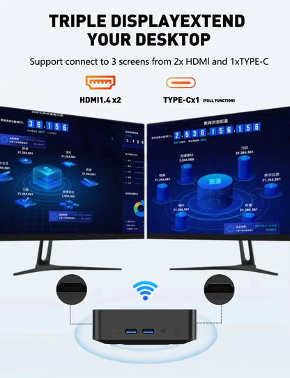 Kompakt Gaming Notebook Intel Core i9-10980HK 16/32GB RAM Upp till 2TB SSD – Win 11 Pro Triple 4K WiFi 6 BT5.2 Dubbel LAN Hemmakontor