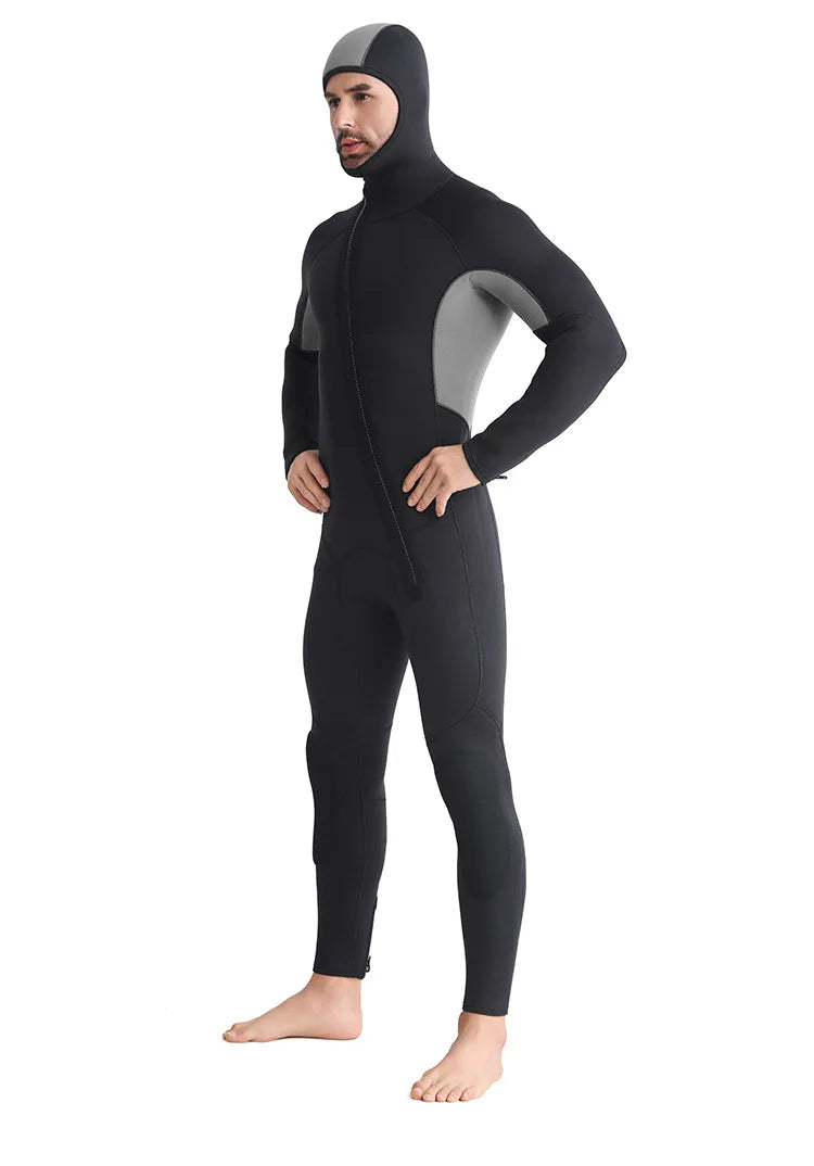 1,5mm Neopren Våtdräkt Herr – Helkropp, Långa Ärmar, Dykning & Surfing, M–XXXL
