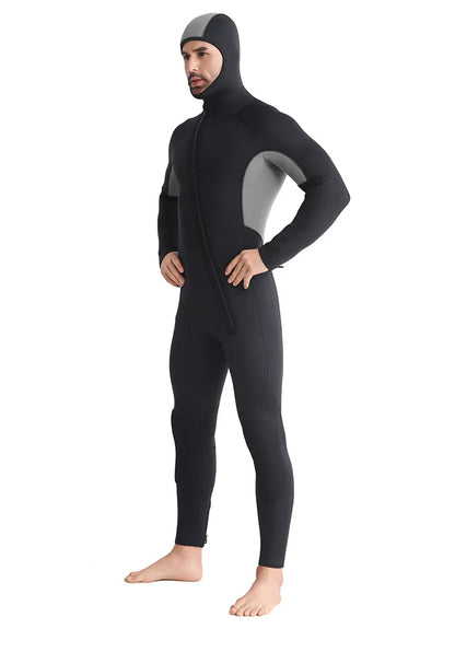 1,5mm Neopren Våtdräkt Herr – Helkropp, Långa Ärmar, Dykning & Surfing, M–XXXL
