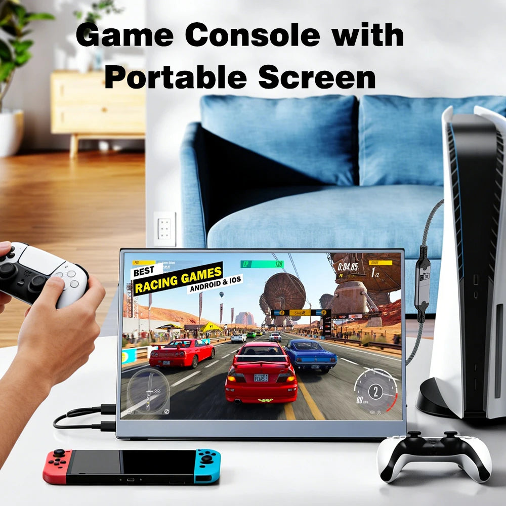 Mini/Micro HDMI hane till HDMI hona-adapter 4K