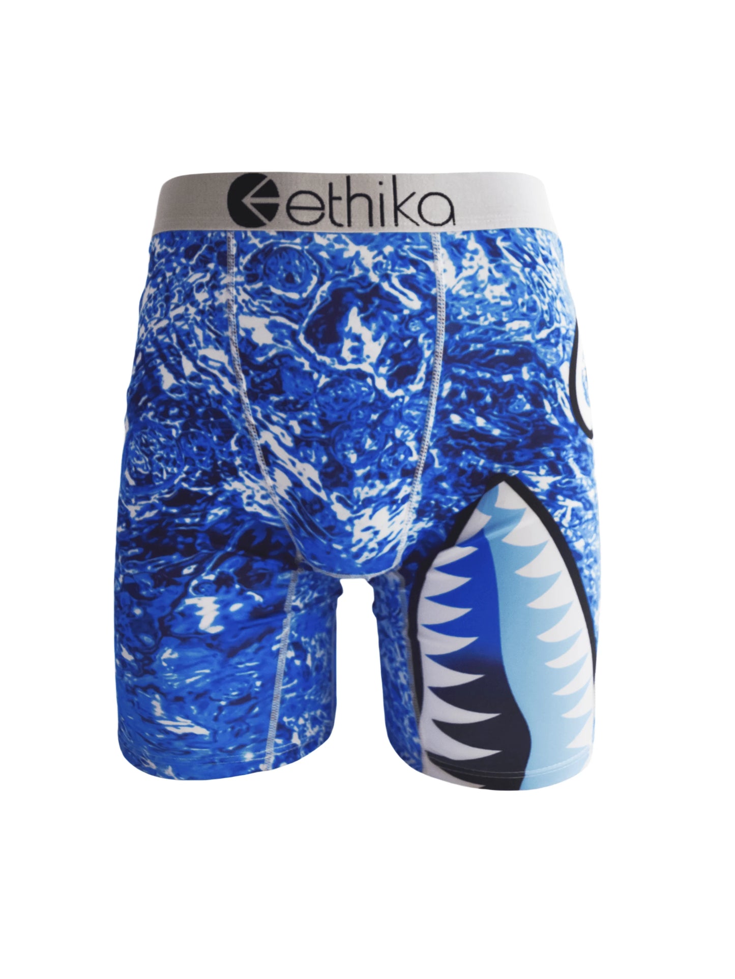 ETHIKA Herrboxers – Andningsbar Mesh-kil, Tryckta Mönster, Plus Size S–3XL