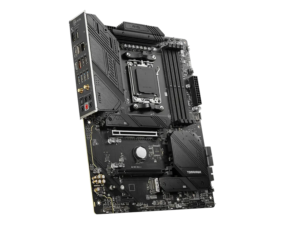 MAG B650 TOMAHAWK WIFI AMD B650 Motherboard AM5 CPU Support Ryzen 7 9800X3D 9 9950X 7 7800X3D 5 9600X 7 8700G DDR5 HDMI ATX PC