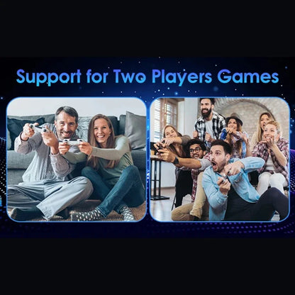 M15 4K TV Game Stick Retro Spelkonsol – 64GB/128GB 20 000–40 000 Spel 23 Emulatorer Trådlösa Handkontroller HDMI