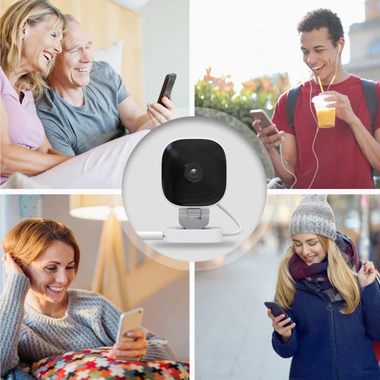 Ny WiFi-fönsterkamera IP65 fullfärg mörkerseende inomhussäkerhetskamera