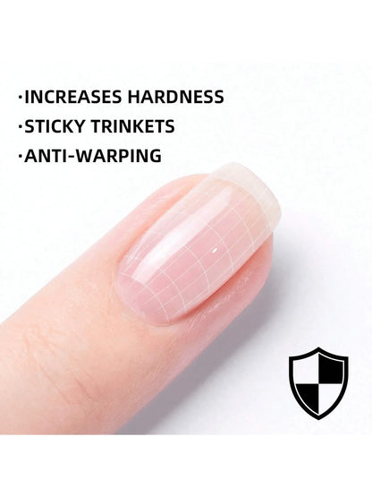 1Pc 15ml Reinforce Gel Nail Gel Multifunctional Clear Gel Nail Polish Nail Strengthener Gel Nail Extension Hard Gel Builder For
