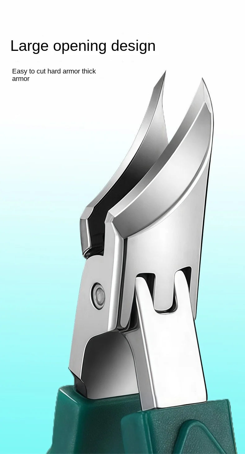 Toe Nail Clipper for Ingrown or Thick Toenails Trimmer Professional Podiatrist Toenail Nipper with Stainless Steel
