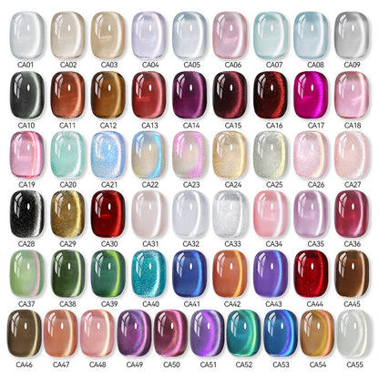 UR SUGAR 15ml Cat Magnetic Gel Nail Polish 30 Colors Semi Permanent Magnetic Gel UV/LED Soak Off Painting Vanrish Design