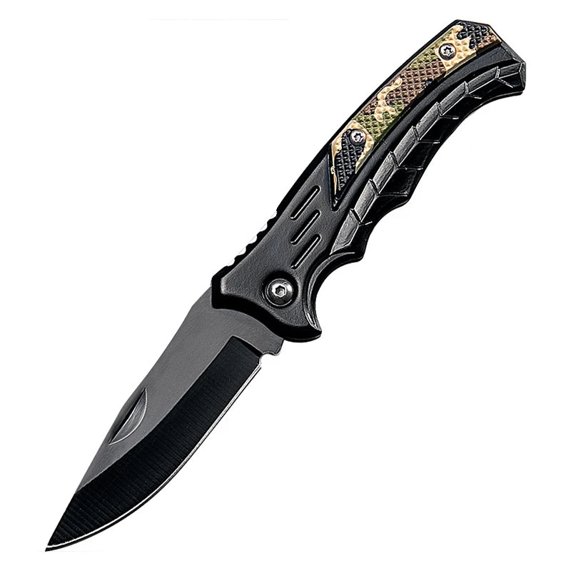 Folding knife Stainless steel High-hardness Pocket knife Outdoor Fishing knife Survival knife for Men