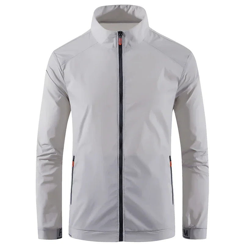 Unisex Lättviktig Friluftsjacka – Vattentät Snabbtorkande Skin Jacket för Vandring, Camping & Fiske, 3 Färger