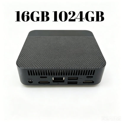 Mini PC Core N150  Compact Mini Laptop 16GB RAM 1TB/2TB SSD HD WiFi6 BT5.2 Multifunctional Daily Notebook Gaming PC