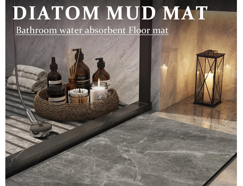 Bathroom Carpet Home Decoration Bath Absorbent Marbling Floor Mat Toilet Rug Doormat Non-slip Foot Mats Alfombra De Baño 양탄자