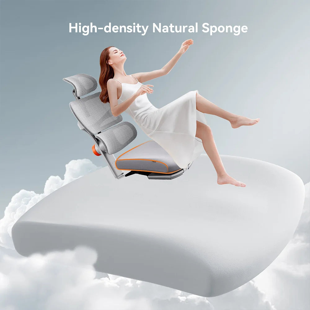 NEWTRAL NT002 Ergonomic Chair with Desktop,Adaptive Lower Back ,Footrest 4 Recline Angle Adjustable Backrest Armrest Headrest