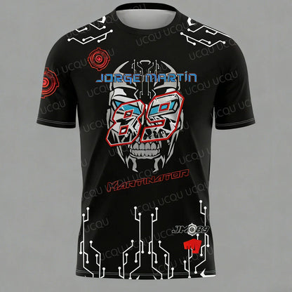 2026 New Motorcycle Racing T-Shirt - Rider #89 Jorge Martín & Rider #72 Marco Bezzecchi Fan Casual Tee for Men and Women