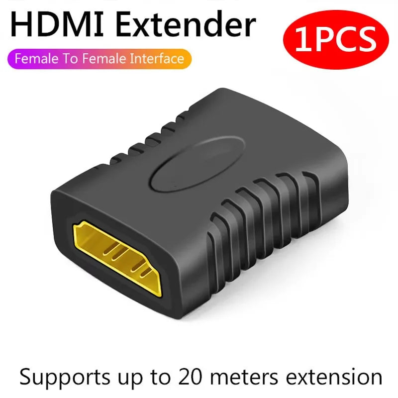 HDMI-förlängningsadapter hona till hona – 4K och 1080p