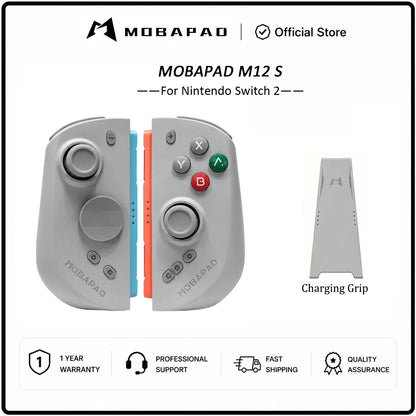 MOBAPAD M12 HD / M12 S Joypad for Nintendo Switch 2 with TMR Joystick HD Vibration Mechanical Buttons Remap Macro Gamepad