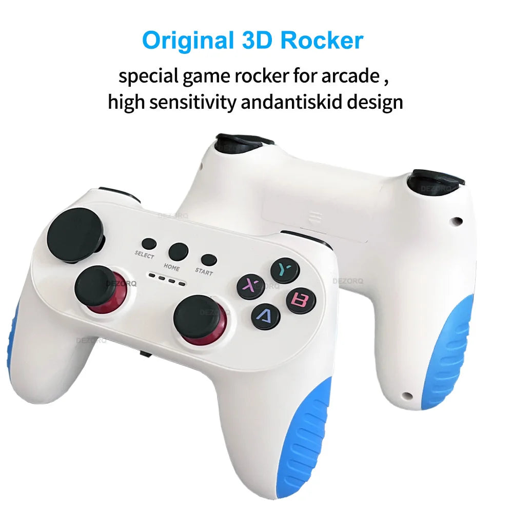 X10 Pro Game Stick 4K 128GB – 50 000 Retro Spel 50+ Emulatorer Dual 2,4G Trådlösa Kontroller S905X3 EmuELEC TV