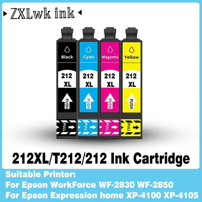 212 212XL T212 Bläckpatron kompatibel med Epson