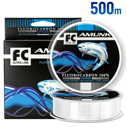 Thornsline 300m 100% Fluorocarbon Coating Fishing Line Japan Super Strong Sinking Monofilament Leader Abrasion Resistant Wire