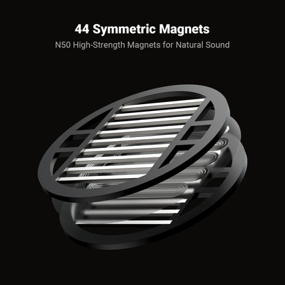 Fosi Audio i5 öppna over-ear-hörlurar med 97 mm planmagnetiska element