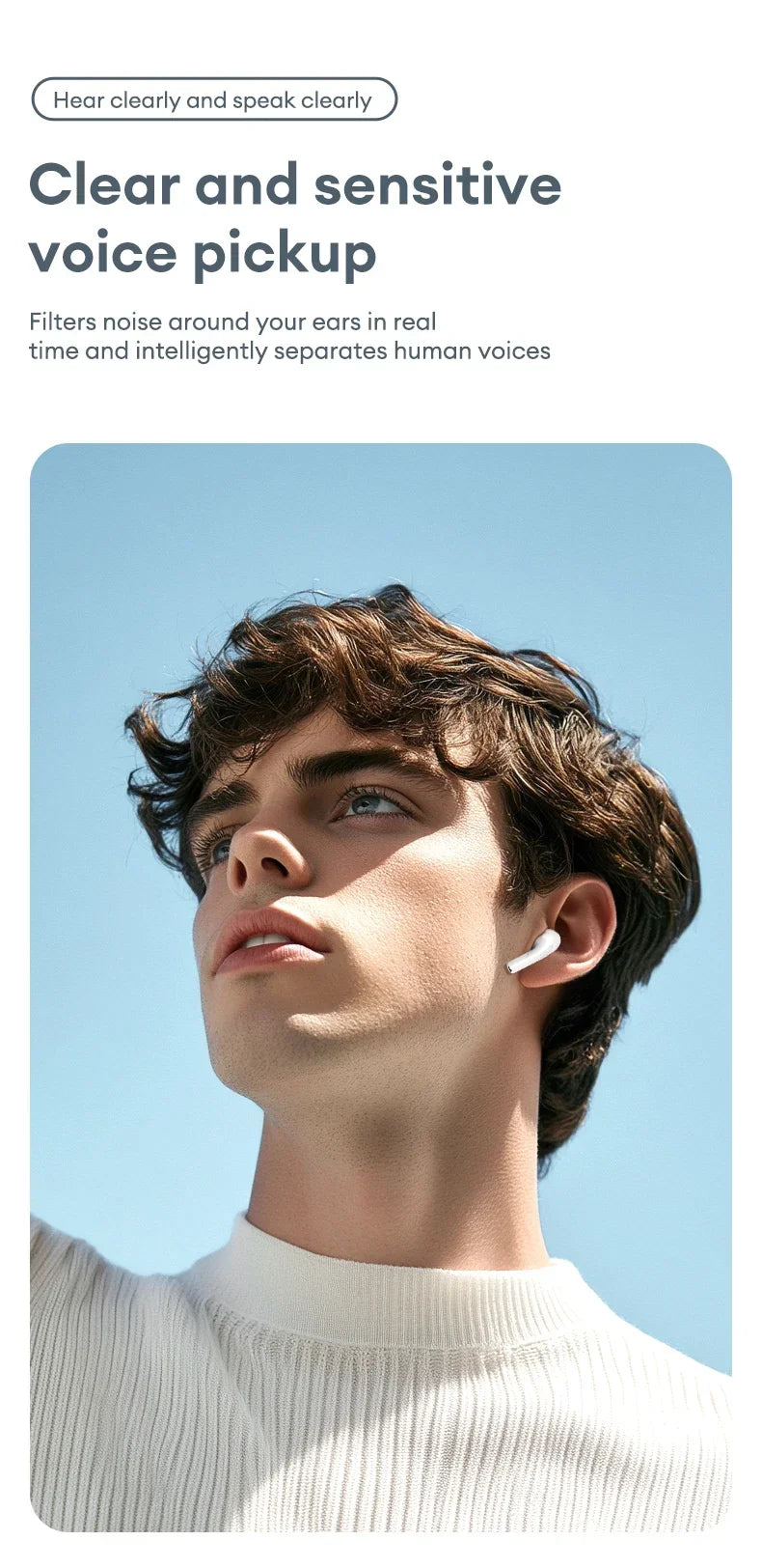 Lenovo LP5 PRO Wireless Bluetooth 5.4 Earphones TWS HiFi Sound Gaming Earbuds Sport Headset Long Standby Touch Contol with Mic