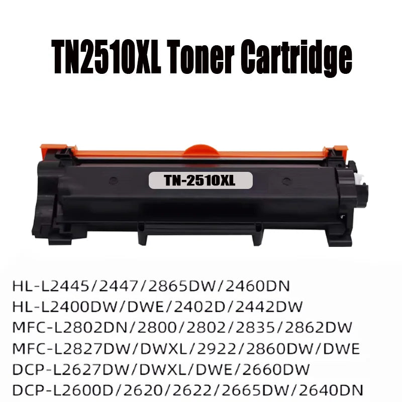Brother TN2510/TN2510XL Tonerkassett – 3 000 sidor för DCP-L2620DW och MFC-L2860DW
