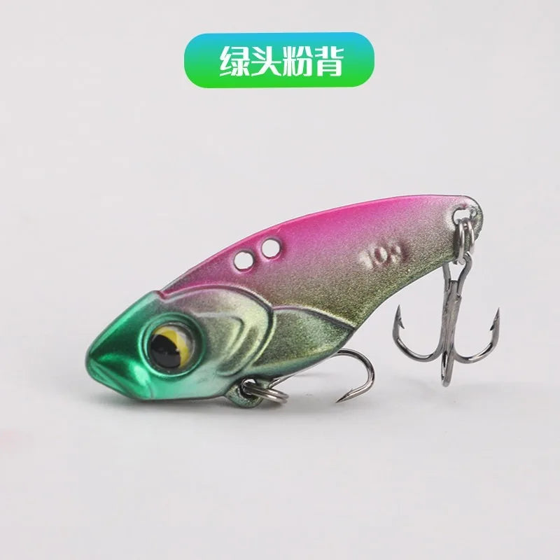 NEW 1PC Metal VIB Fishing Lures 5g 7g 10g 15g Metal Jig Crankbait Wobbler Vibration Baits Pesca Tackle for Trout Bass Pike Perch