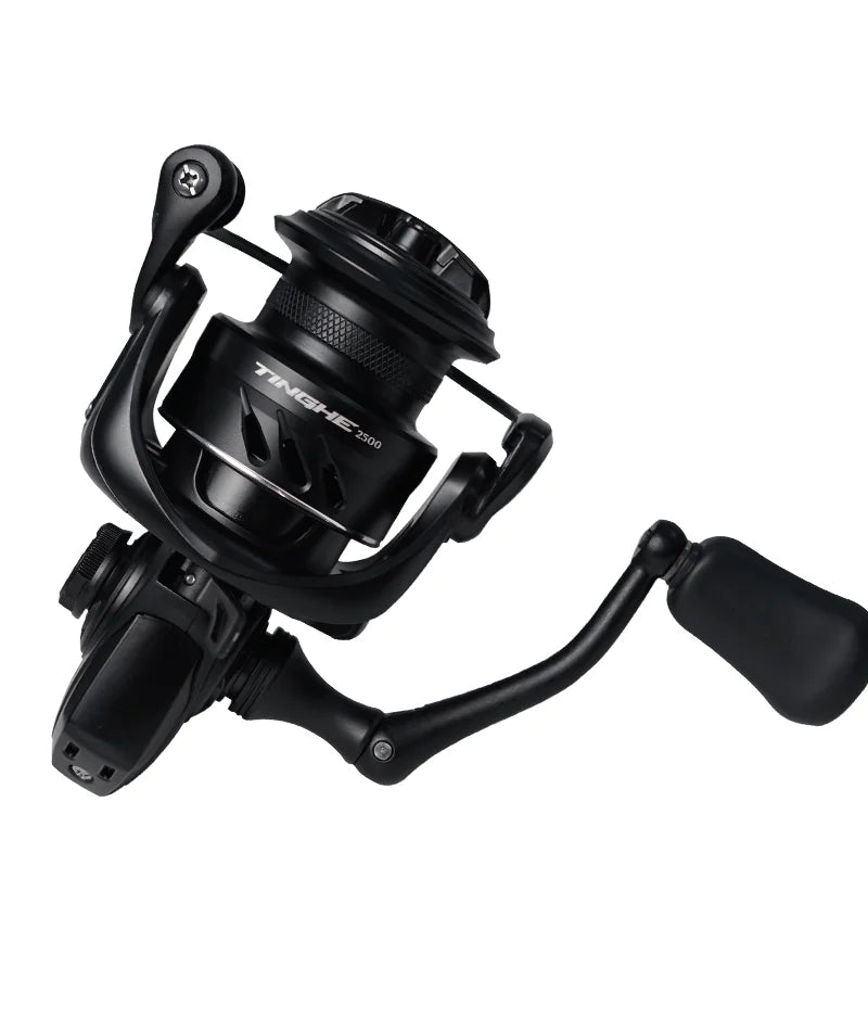 SEASIR TINGHE Spinning Fiskerulle – Max 20kg Drag, 5.2:1, Saltvattensskyddad, Aluminiumhandtag, 2500–6000