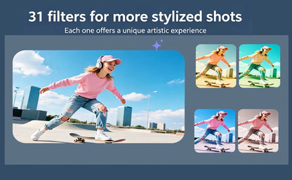 4K  Action Camera 180° Auto-rotate Len Pocket Camera 1.9" Touchscreen Zoom Sport Cam Portable Vlog Video Recorder Cycling