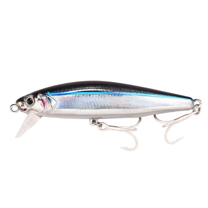 B&U Sinking Sea Fishing Minnow Lure  Long Cast Hard Bait with Sharp Treble Hooks, Saltwater Lures for Sea Bass Pike