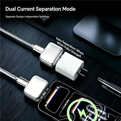 USB-C-laddkabel med automatisk avstängning – 1 eller 2-pack