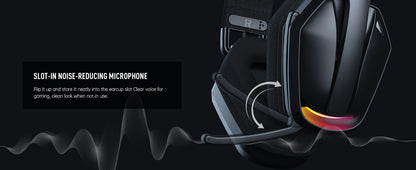 EKSA G19BT 2.4GHz Wireless Gaming Headphones Ultra-light Bluetooth 5.4 Headset Gamer with Microphone for PC/PS5/Xbox