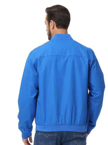 Men's Lightweight Windbreaker Jacket Causal Fashion Stylish BaseBall Coat with Side Inner Pocket for Work Golf Fishing