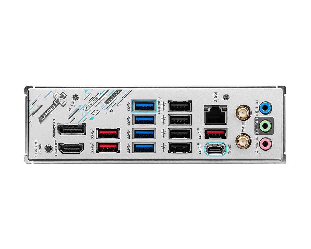 MSI X670E GAMING PLUS WIFI AMD X670 Motherboard AM5 CPU Support Ryzen 9 9950X 9900X 7 9800X3D 7 7800X3D DDR5 2.5Gbps LAN ATX PC