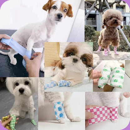 3.8CM/1.52in Tattoo Grip Tape Non-woven Tattoo Bandage Cover Wraps Waterproof Self Adhesive Finger Protection Tattoo Accessories