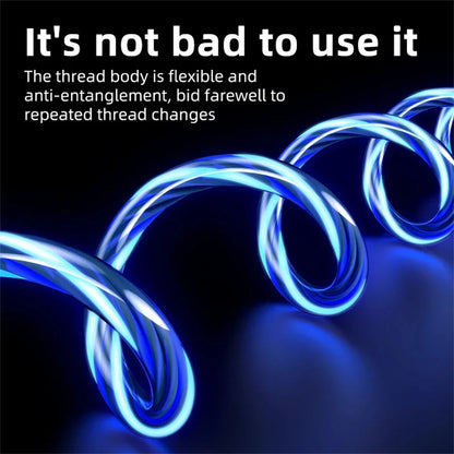 USB 3-i-1-kabel med LED-belysning